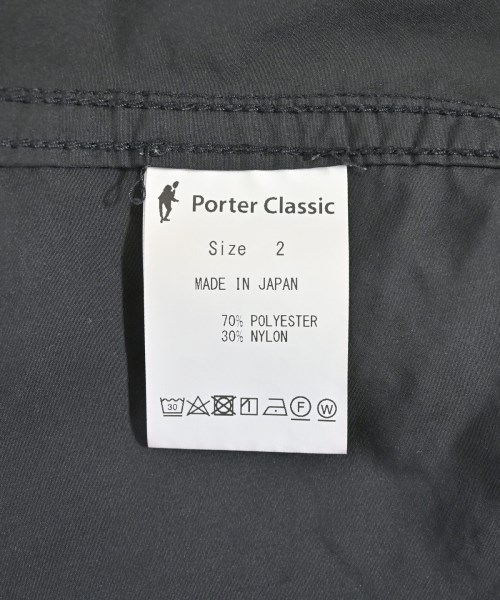 PORTER CLASSIC（ポータークラシック）カーゴパンツ 黒 サイズ:2(M位) メンズ/2200680889041