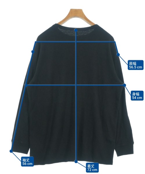 PORTER CLASSIC（ポータークラシック）Tシャツ・カットソー 黒 サイズ:M メンズ/2200695365103