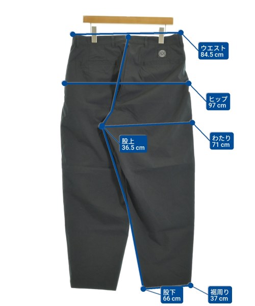 PORTER CLASSIC（ポータークラシック）スラックス 紺 サイズ:L メンズ/2200646491387