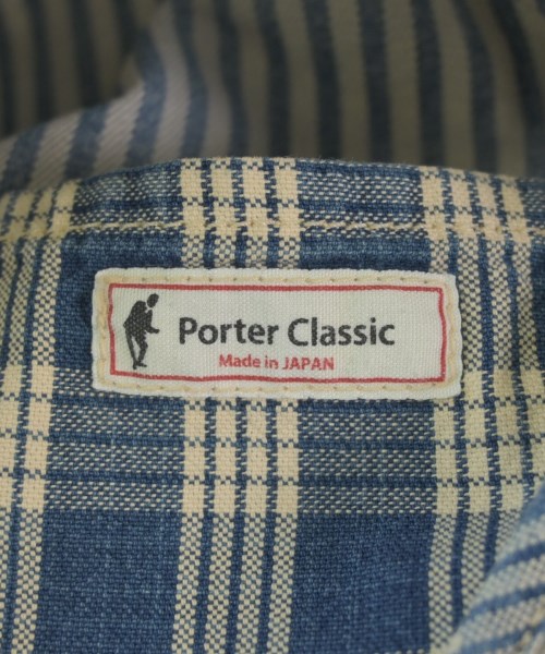 PORTER CLASSIC（ポータークラシック）デニムジャケット 青 サイズ:L メンズ/2200642152015