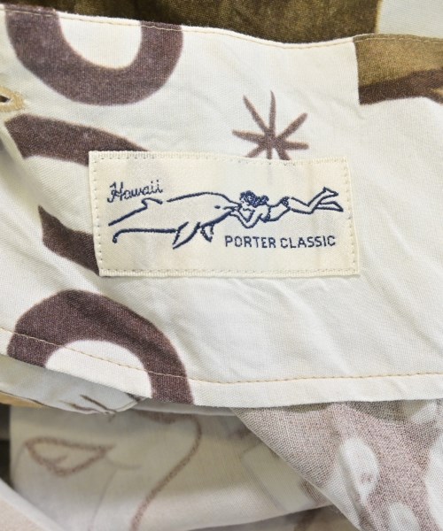 PORTER CLASSIC（ポータークラシック）カジュアルシャツ 茶 サイズ:L メンズ/2200651184229