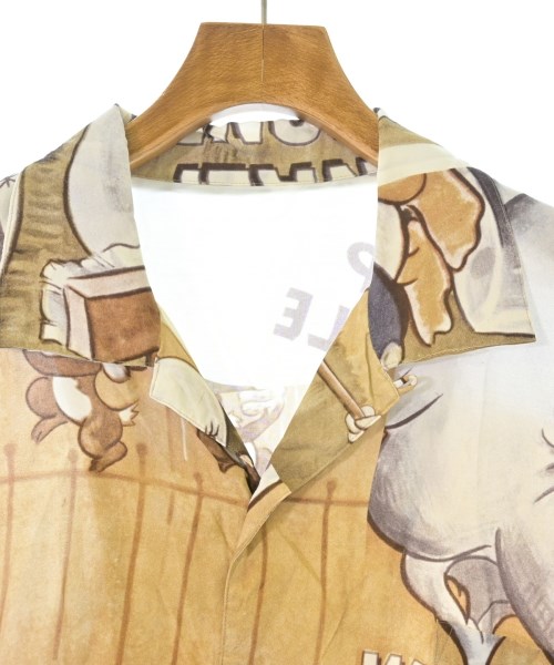 PORTER CLASSIC（ポータークラシック）カジュアルシャツ 茶 サイズ:L メンズ/2200651184229