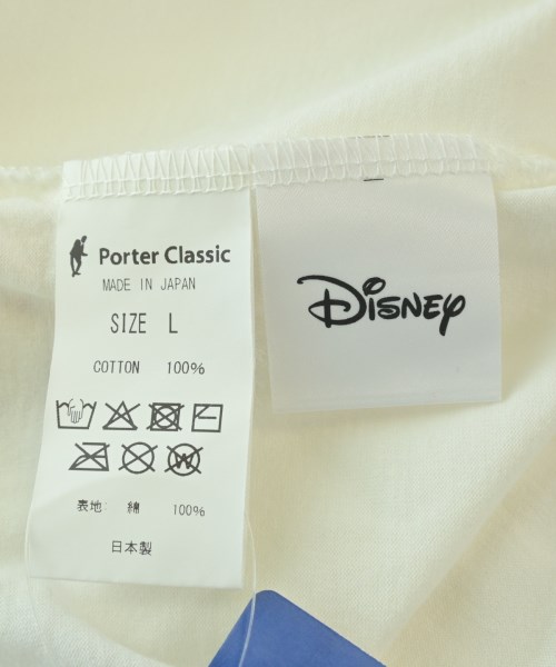 PORTER CLASSIC（ポータークラシック）Tシャツ・カットソー 白 サイズ:L メンズ/2200658474132