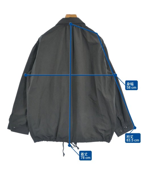 PORTER CLASSIC（ポータークラシック）ブルゾン 黒 サイズ:2(M位) メンズ/2200660465043