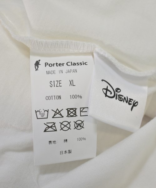 PORTER CLASSIC（ポータークラシック）Tシャツ・カットソー 白 サイズ:XL メンズ/2200660725048