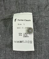 PORTER CLASSIC（ポータークラシック）カジュアルシャツ グレー サイズ:L メンズ/2200711852044