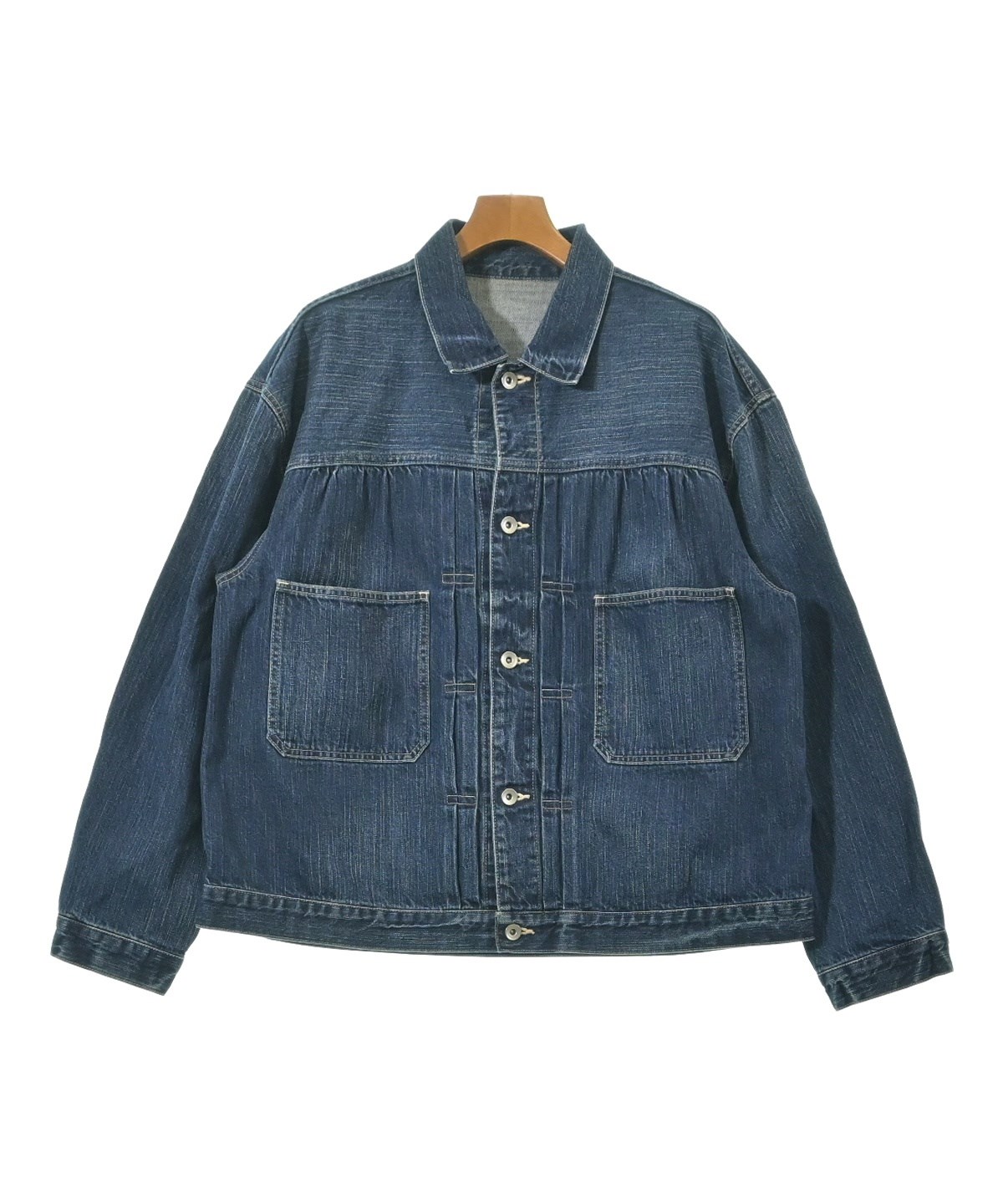 PORTER CLASSIC（ポータークラシック）デニムジャケット 紺 サイズ:L