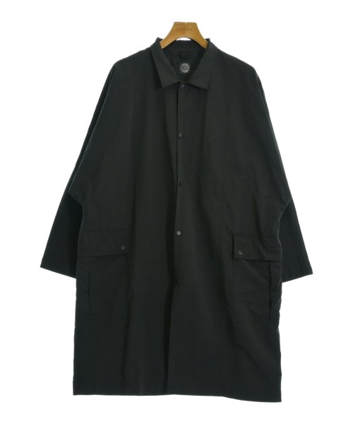 PORTER CLASSIC(ポータークラシック)ステンカラーコート 黒 サイズ:3(L位)/2200646432014