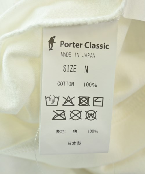 PORTER CLASSIC（ポータークラシック）Tシャツ・カットソー 白 サイズ:M メンズ/2200647281024