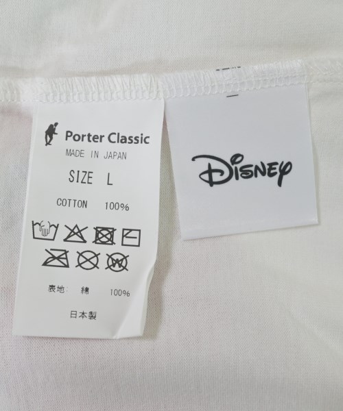PORTER CLASSIC（ポータークラシック）Tシャツ・カットソー 白 サイズ:L メンズ/2200650977075