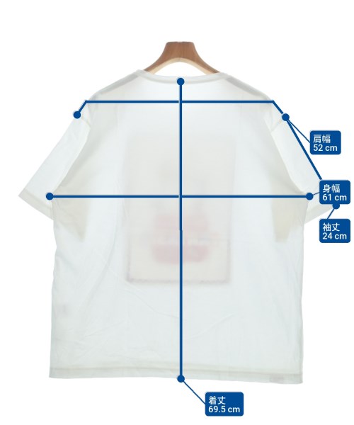 PORTER CLASSIC（ポータークラシック）Tシャツ・カットソー 白 サイズ:XL メンズ/2200650977099