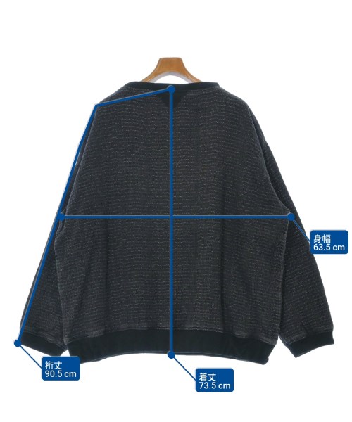 PORTER CLASSIC（ポータークラシック）スウェット 黒 サイズ:XXL メンズ/2200645167016