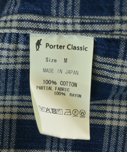 PORTER CLASSIC（ポータークラシック）カジュアルジャケット 紺 サイズ:M メンズ/2200653895017