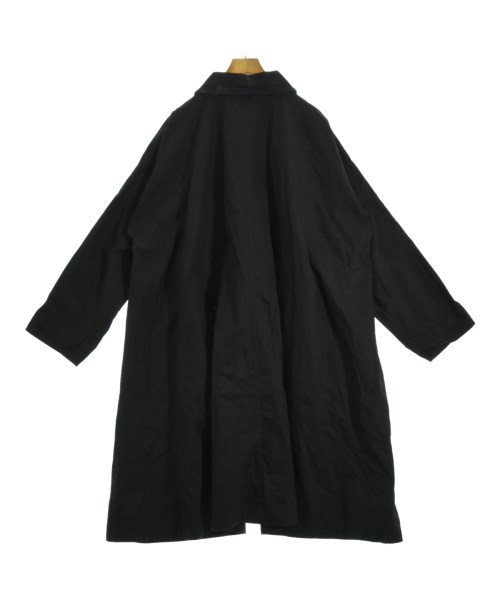 PORTER CLASSIC（ポータークラシック）ステンカラーコート 黒 サイズ:2(M位) メンズ/2200648788058