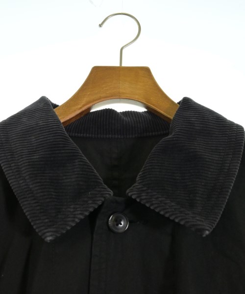 PORTER CLASSIC（ポータークラシック）ステンカラーコート 黒 サイズ:2(M位) メンズ/2200648788058