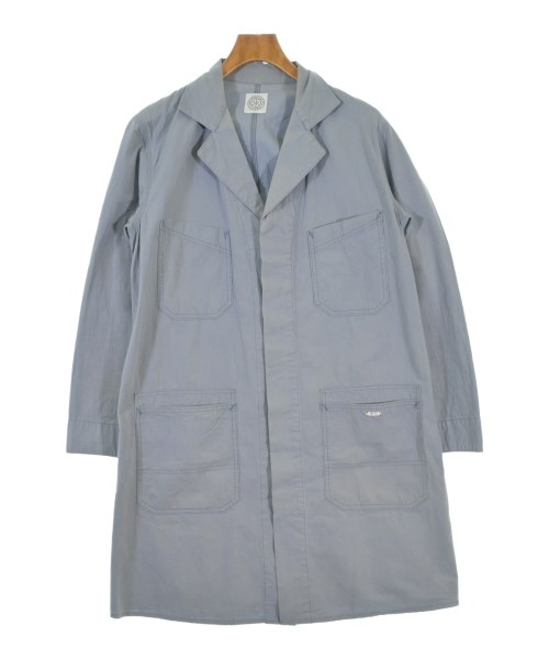 PORTER CLASSIC(ポータークラシック)チェスターコート 青 サイズ:XS/2200702530029