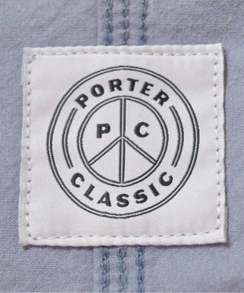 PORTER CLASSIC（ポータークラシック）チェスターコート 青 サイズ:XS メンズ/2200702530029