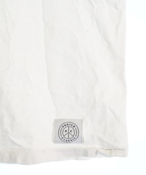 PORTER CLASSIC（ポータークラシック）Tシャツ・カットソー 白 サイズ:-(S位) メンズ/2200660014036