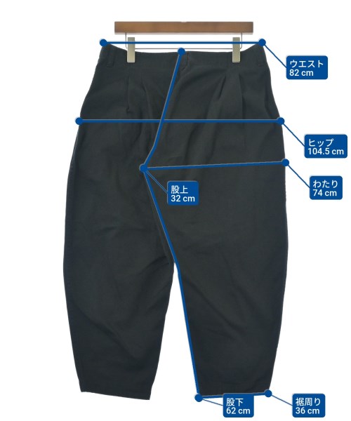 PORTER CLASSIC（ポータークラシック）チノパン 黒 サイズ:M メンズ/2200663938025