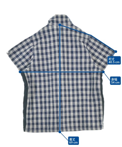 PORTER CLASSIC（ポータークラシック）カジュアルシャツ 青 サイズ:XS メンズ/2200664344016