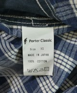 PORTER CLASSIC（ポータークラシック）カジュアルシャツ 青 サイズ:XS メンズ/2200664344016