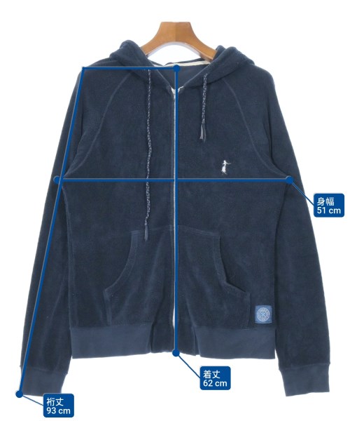 PORTER CLASSIC（ポータークラシック）パーカー 紺 サイズ:M メンズ/2200665391040
