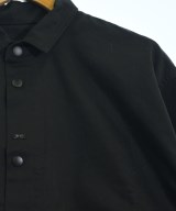 PORTER CLASSIC（ポータークラシック）ステンカラーコート 黒 サイズ:1(S位) メンズ/2200733988011