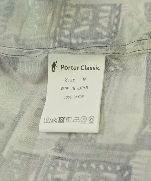 PORTER CLASSIC（ポータークラシック）カジュアルシャツ 黒 サイズ:M メンズ/2200722975022