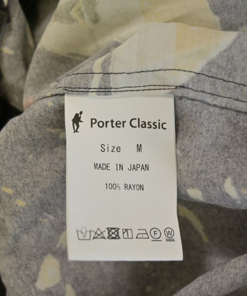 PORTER CLASSIC（ポータークラシック）カジュアルシャツ 黒 サイズ:M メンズ/2200720018011