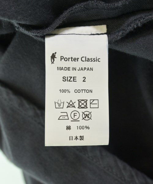 PORTER CLASSIC（ポータークラシック）カジュアルシャツ 黒 サイズ:2(M位) メンズ/2200724983056