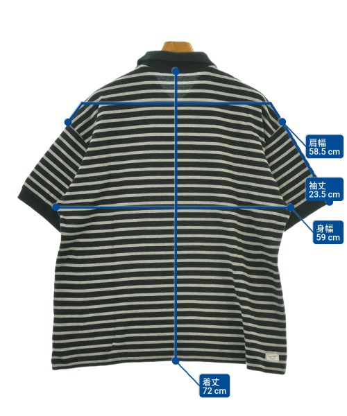 PORTER CLASSIC（ポータークラシック）ポロシャツ 黒 サイズ:XS メンズ/2200684148052