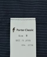 PORTER CLASSIC（ポータークラシック）カジュアルシャツ 紺 サイズ:M メンズ/2200685742013