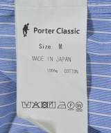 PORTER CLASSIC（ポータークラシック）カジュアルシャツ 青 サイズ:M メンズ/2200688452025