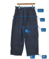 PORTER CLASSIC（ポータークラシック）クロップドパンツ 紺 サイズ:3(L位) メンズ/2200690703061