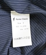 PORTER CLASSIC（ポータークラシック）カジュアルシャツ 紺 サイズ:3(L位) メンズ/2200690703177