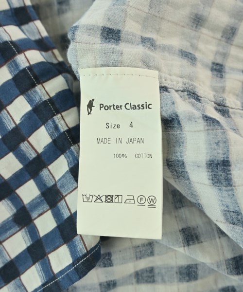 PORTER CLASSIC（ポータークラシック）カジュアルシャツ 白 サイズ:4(XL位) メンズ/2200690703191