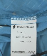 PORTER CLASSIC（ポータークラシック）クロップドパンツ 青 サイズ:L メンズ/2200691081809