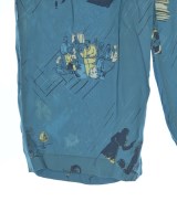 PORTER CLASSIC（ポータークラシック）クロップドパンツ 青 サイズ:L メンズ/2200691081809