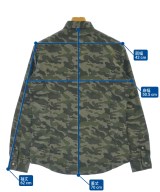 HALB（ハルブ）カジュアルシャツ 緑 サイズ:-(S位) メンズ/2200620272308