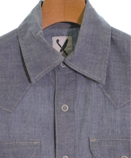 Quesorvel（キソベル）カジュアルシャツ 紺 サイズ:44(M位) メンズ/2200460303378