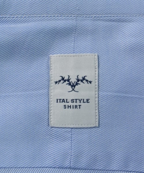 ITAL STYLE（イタルスタイル）ドレスシャツ 青 サイズ:40(L位) メンズ/2200656735297