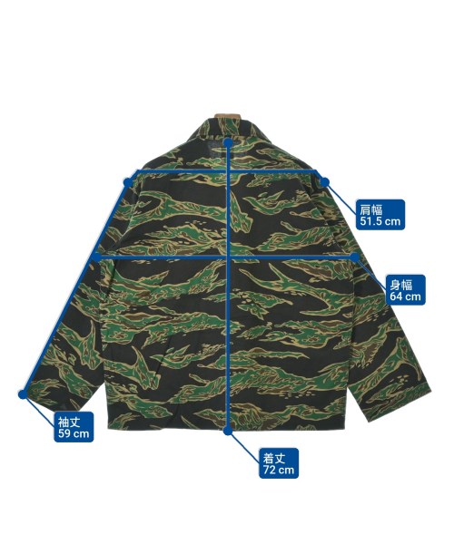 South2west8（サウストゥーウエストエイト）ミリタリーブルゾン 黒 サイズ:M メンズ/2200637718103