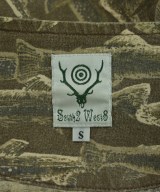 South2west8（サウストゥーウエストエイト）カジュアルシャツ 茶 サイズ:S メンズ/2200638454048