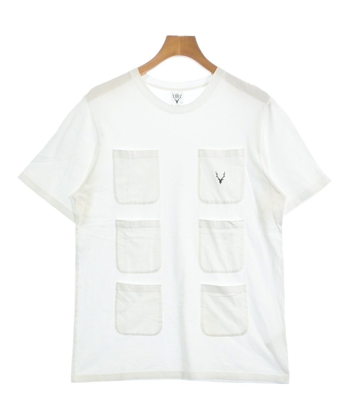 Y’s◆半袖カットソー/2/コットン/BRW South2west8（サウストゥーウエストエイト）Tシャツ・カットソー