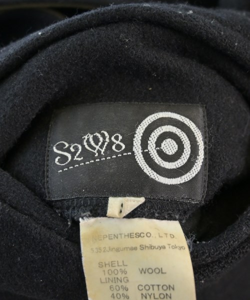 South2west8（サウストゥーウエストエイト）ダウンジャケット/ダウンベスト 黒 サイズ:S メンズ/2200613453417