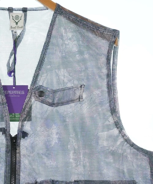 South2west8（サウストゥーウエストエイト）カジュアルシャツ 青 サイズ:M メンズ/2200628611048