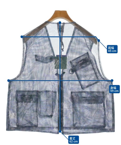 South2west8（サウストゥーウエストエイト）カジュアルシャツ 青 サイズ:M メンズ/2200628611048