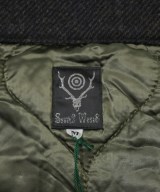 South2west8（サウストゥーウエストエイト）ダウンジャケット/ダウンベスト 黒 サイズ:M メンズ/2200628611086