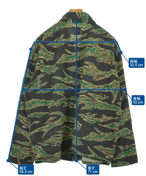 South2west8（サウストゥーウエストエイト）ミリタリーブルゾン 黒 サイズ:L メンズ/2200632333134