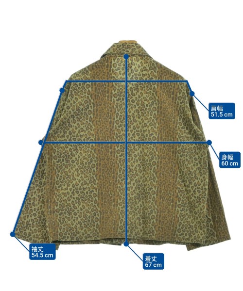 South2west8（サウストゥーウエストエイト）カジュアルシャツ 緑 サイズ:S メンズ/2200633445126